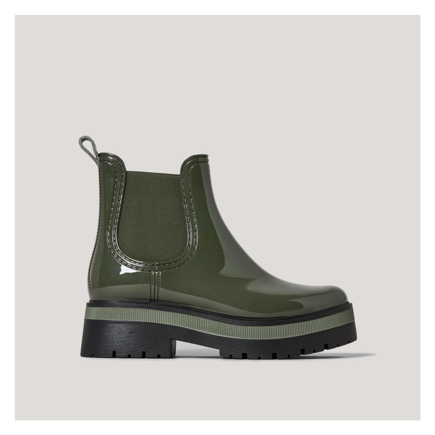 Platform clearance rain booties